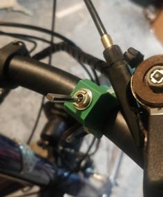 Bicycle Handlebar Switch Mount 3D Printer Model