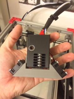 E3D Custom UM2 Mount 3D Printer Model