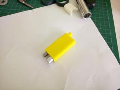 Compact Screwdriver With Bit Eject Button 3D Printer Model