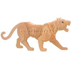 Laser Cut Tiger 3D Puzzle