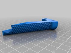 Angled ForeGrip 3D Printer Model