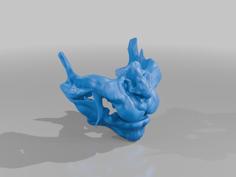 Dragon Oni Mask 3D Printer Model