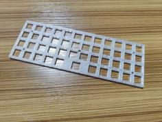 Top Plate For CSTC40 Keyboard 3D Printer Model