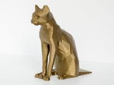 Cat Doorstop 3D Printer Model