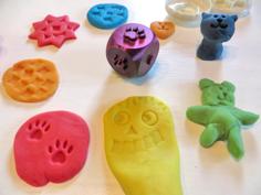 Play Doh Stamp Cube – Stempel Für Knetmasse 3D Printer Model