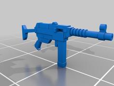 Sub Machine Gun-2 3D Printer Model