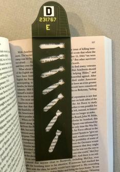 WWII B-17 Vertical Stabilizer Bookmark 3D Printer Model