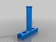 Toilet Paper Holder (towel Dryer Edition) 3D Printer Model