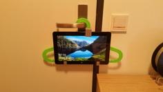 IKEA Hack Tablet PC Hanger 3D Printer Model