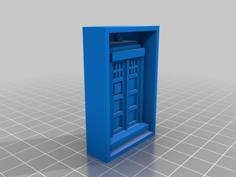 Tardis Candy Mold 3D Printer Model