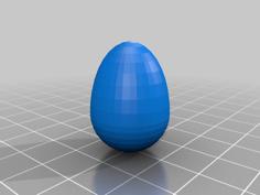 Simple Easter Egg! 3D Printer Model