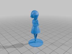 Makoto Persona 5 3D Printer Model