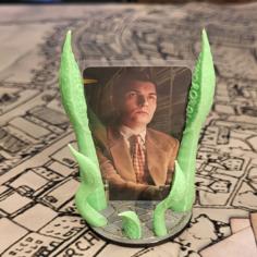 Arkham Horror LCG: Investigator Stand + Tentacles 3D Printer Model