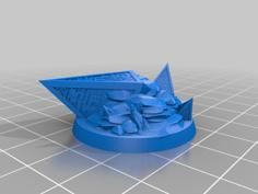 40mm And 32 Mm Zendikar Hero Bases (MTG/WH40k) 3D Printer Model