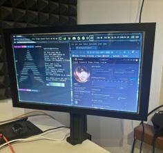 DIY Monitor 3D Printer Model