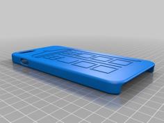 Wicked Awesome Tardis Case For IPhone 6 Plus 3D Printer Model