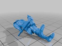 Orc Barbarian 3D Printer Model