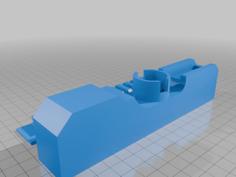 Nerf Gel Fire Hopper And Rail Mod 3D Printer Model