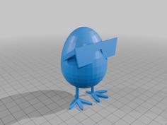 Egg Guy 3D Printer Model