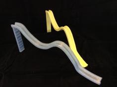 Designing A Mathematical Rollercoaster 3D Printer Model