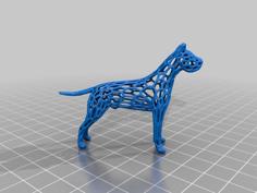 Great Dane Voronoi 3D Printer Model