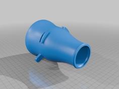 NB1-Fog Light Intake Funnel 3D Printer Model