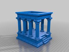 Roman Temple 3D Printer Model