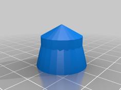 Small Circus Tent (N Scale) 3D Printer Model