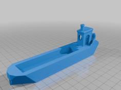 Barge Benchy 3D Printer Model