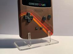 GameBoy Color Display Stand – Lasercut