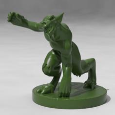 Lovecraftian Ghoul 3D Printer Model