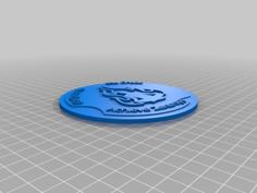 Peace In The Chaos – Coin 3D Printer Model