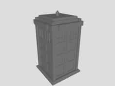 Doctor Who Tardis Container 3D Printer Model