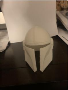 Mandokitty – Rob Pauza Mandalorian Helmet V2 With Ear Holes 3D Printer Model