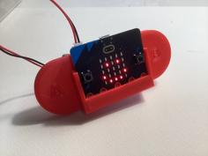 REMIX Micro:bit Holder No Battery Compartment 3D Printer Model