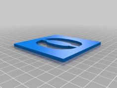 Number Stencil 3D Printer Model