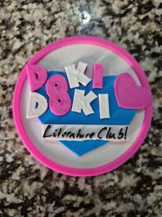 Doki Doki Literature Club! Keychain + Magnet 3D Printer Model