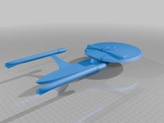 Vulcanus Class_Excelsior Class-Star Trek 3D Printer Model