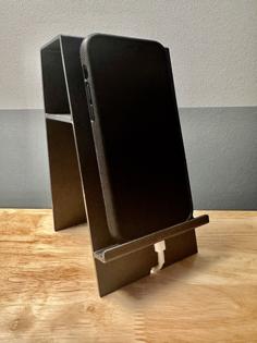 Phone Stand 3D Printer Model