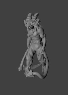 Demon Miniature 3D Printer Model