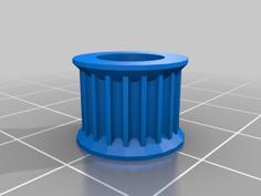 Customizable GT2 Gear / Pulley / Idler 3D Printer Model