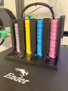 Munchkin Color Buddies Dispenser 3D Printer Model