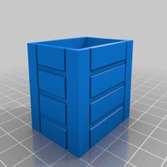 Simple Small Cargo Box 3D Printer Model