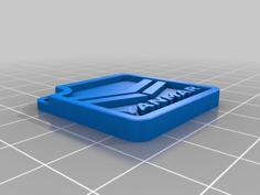 Yanmar Square Keychain 3D Printer Model