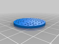 25mm And 32mm Scifi Base Toppers 3D Printer Model