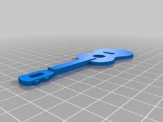 Christmas Ornament Ukulele 3D Printer Model