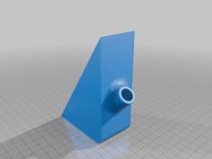 Wall Mount For Lamp 3D Printer Model