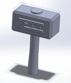 ZTT Discord Ban Hammer 3D Printer Model