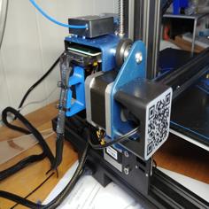 CR-10 V2 Wire Strain Relief 3D Printer Model