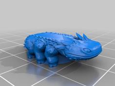 Klombo With Supports 3D Printer Model